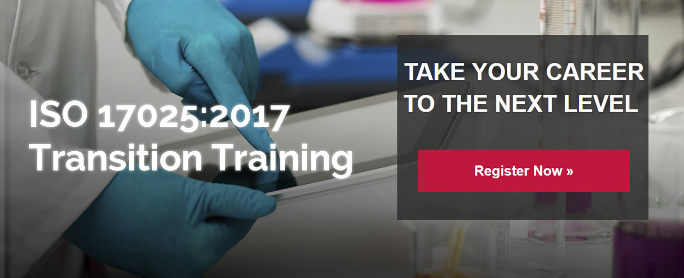 ISO 17025:2017 Transition Training