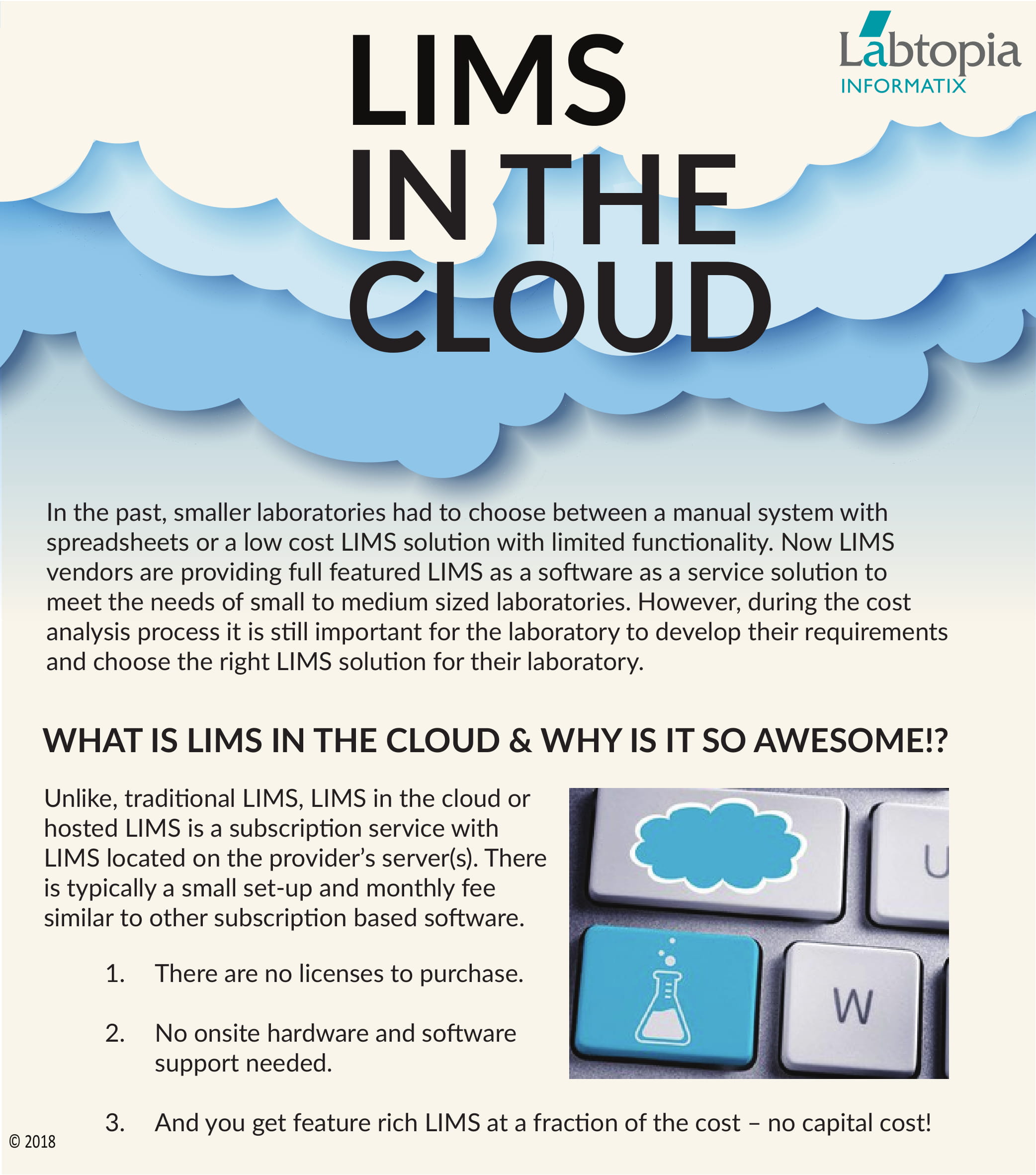 LIMS in the Cloud Page 1