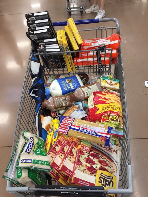 Paul, Jeanne's husband, does a  Tuesday morning grocery dash to help friends and neighbors (dash a.k.a waited in line for …